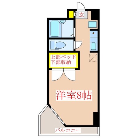 エミネンス隼人塚の物件間取画像